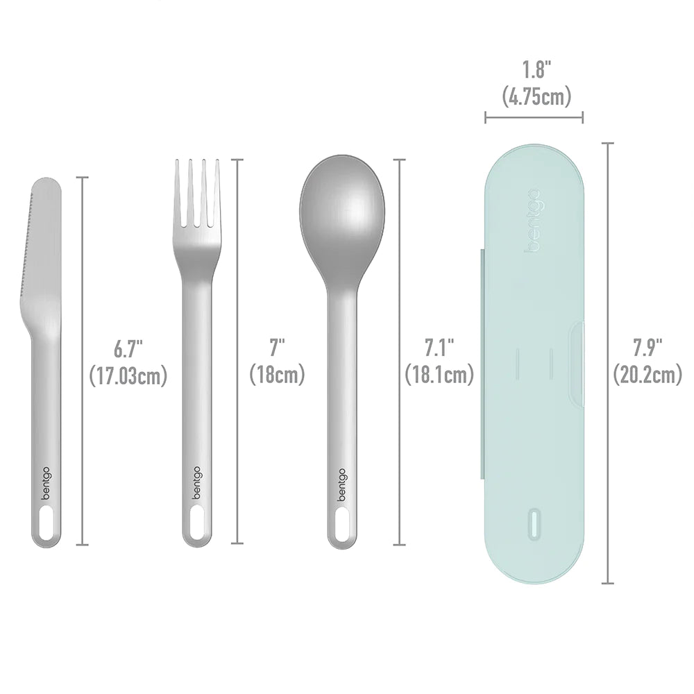 Bentgo | Stainless Steel Utensil Set - Creative Kids Lab