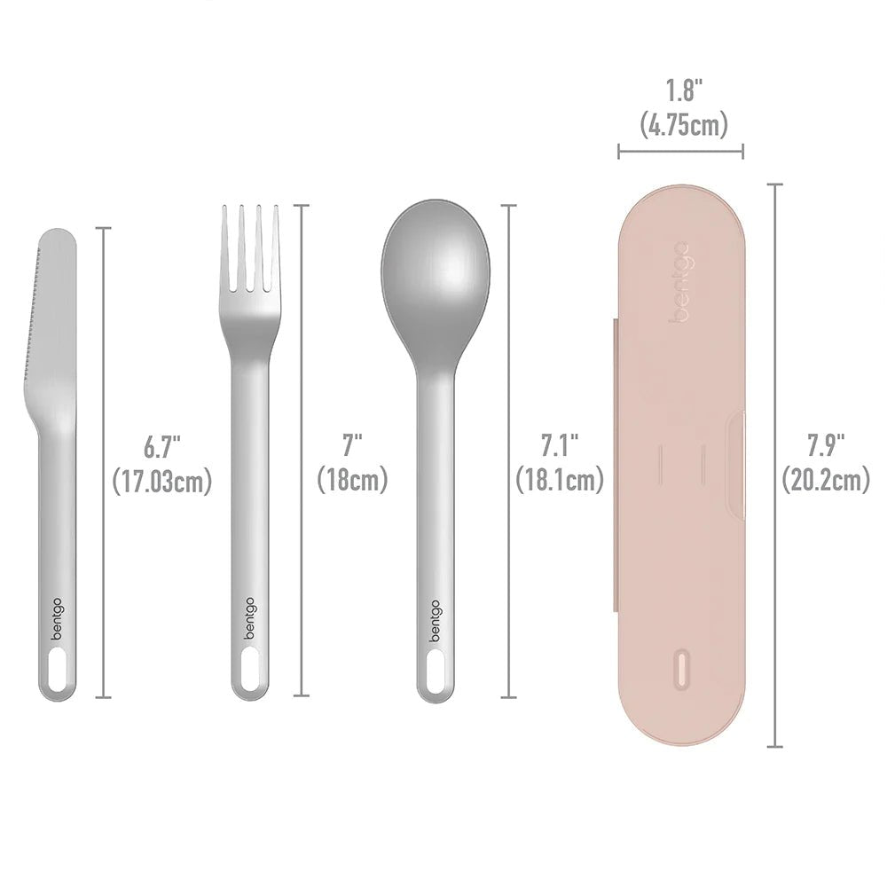 Bentgo | Stainless Steel Utensil Set - Creative Kids Lab