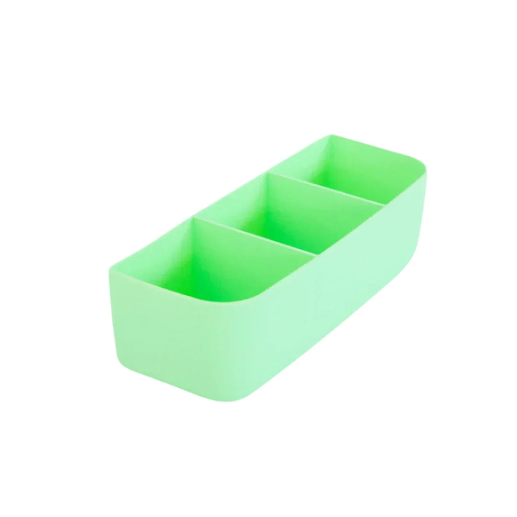 MontiiCo feast silicone tray green