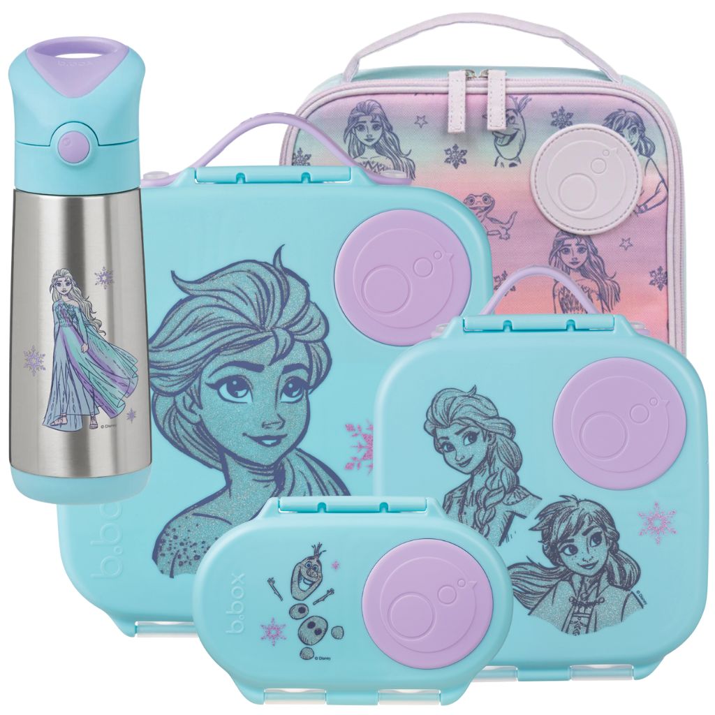 Disney frozen lunchbox bbox bundle for back to school or kindergarten