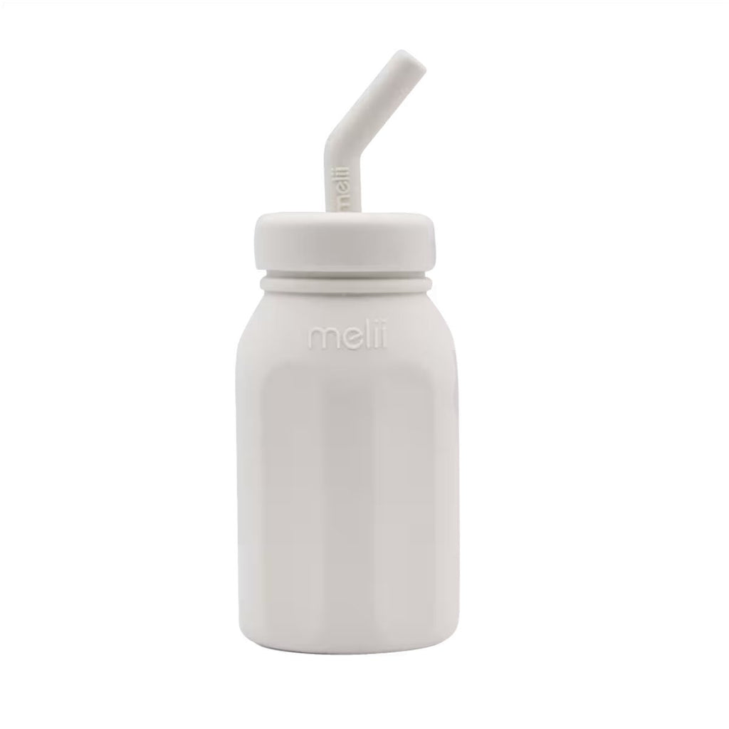 Melii Luxe Silicone Drink Bottle Ivory