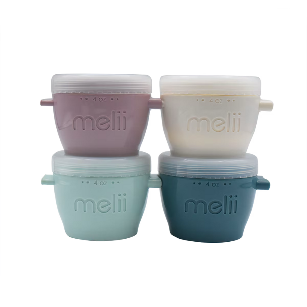 Melii Luxe | Snap & Go Pods Set 4 (40Z/120ML) - Creative Kids Lab