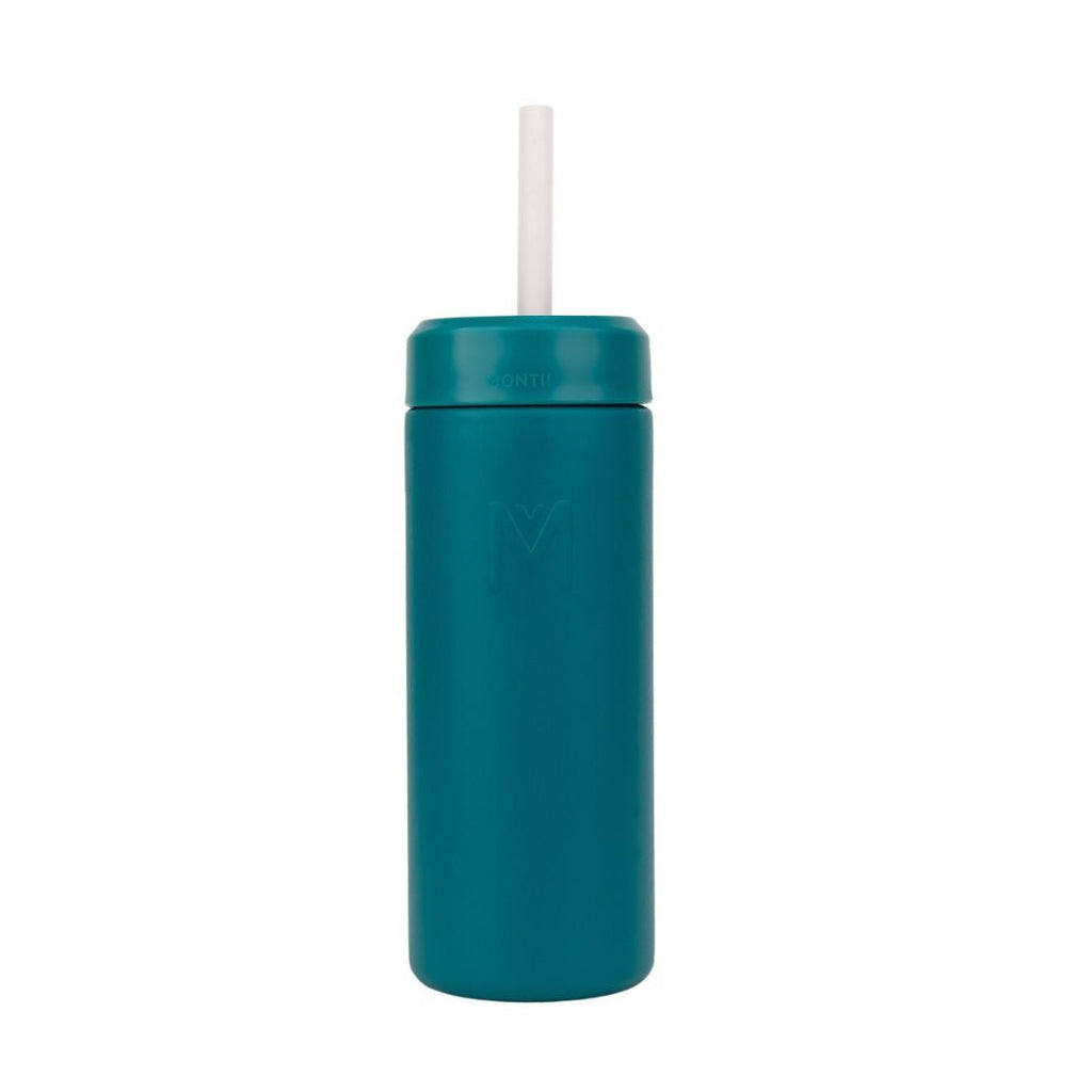 MontiiCo | Fusion Bottle | Smoothie Lid with Straw | Insulated | 475ml - Creative Kids Lab