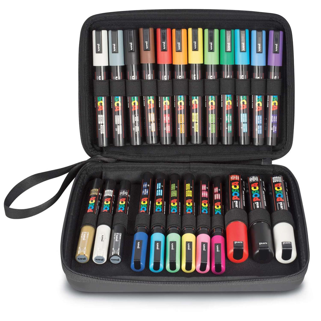 POSCA Small Storage Case (Excluding Paint Pens) for 24 POSCA Markers - Creative Kids Lab