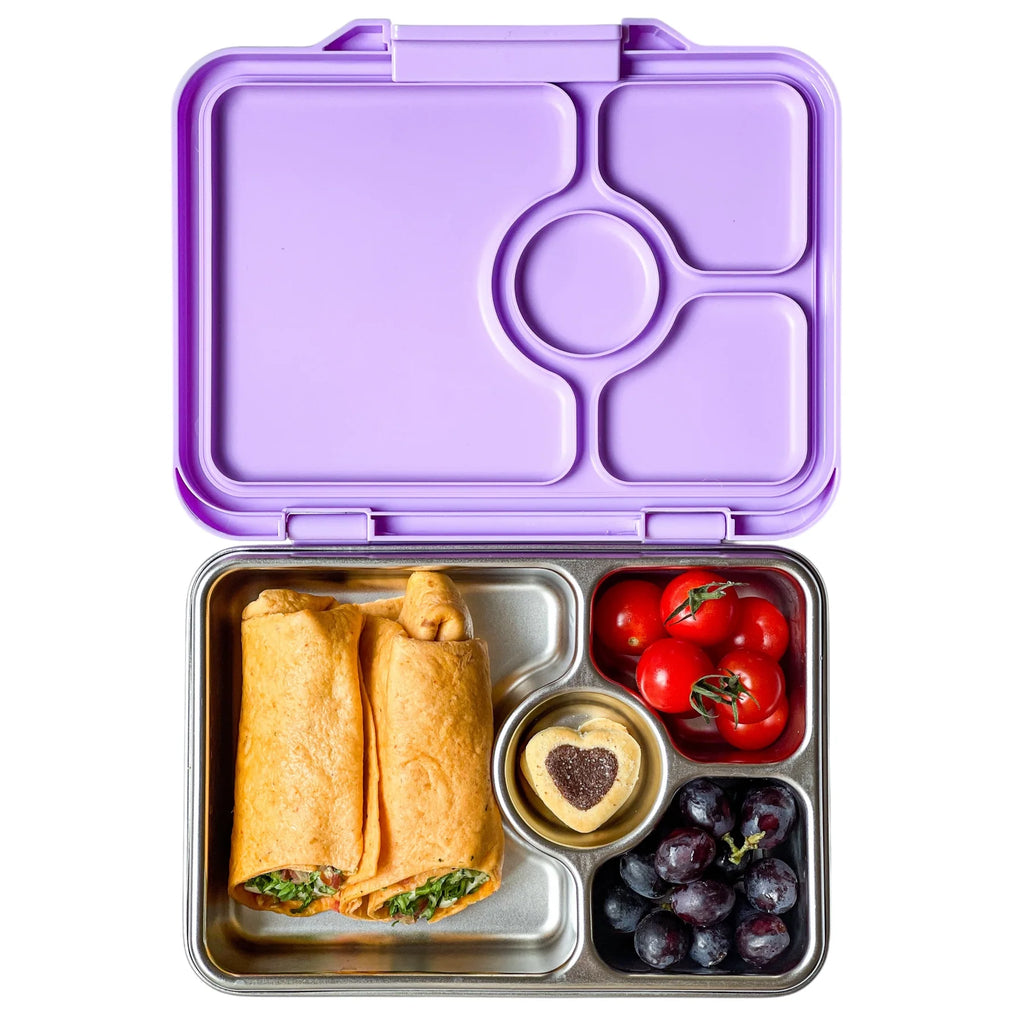 Yumbox lavende purple pret stainless steel lunchbox