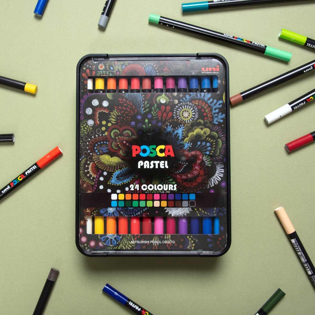 Spixal - WOW have you see our Creative Kids POSCA kit on TikTok? Order your  Posca Kit now Teenagers are loving these. • 8 Pastel colour Poscas • 4  Primary colour Poscas